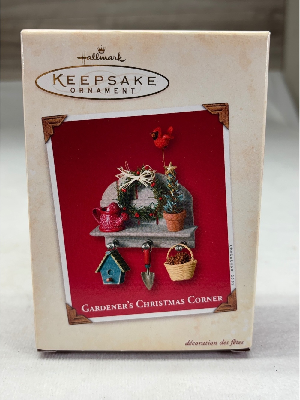 Hallmark Keepsake Ornament Gardener's Christmas Corner 2002